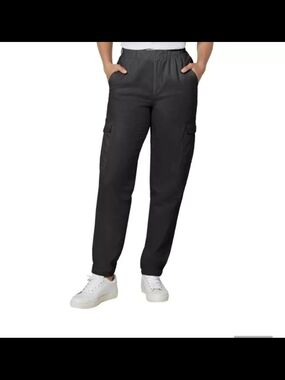 GAP Women's Twill Cargo Pants in Black